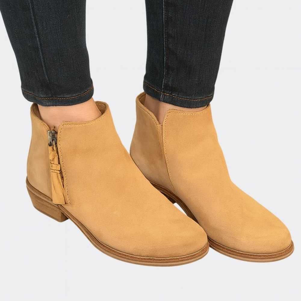 Dolce Vita Tan Ankle Boots
